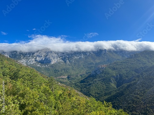 Velebit mountain in Croatia  landscape