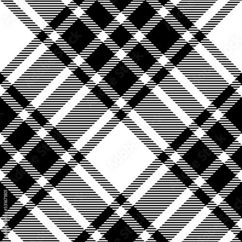 Plaid pattern vector. Check fabric texture. Seamless textile design for clothes, paper print.