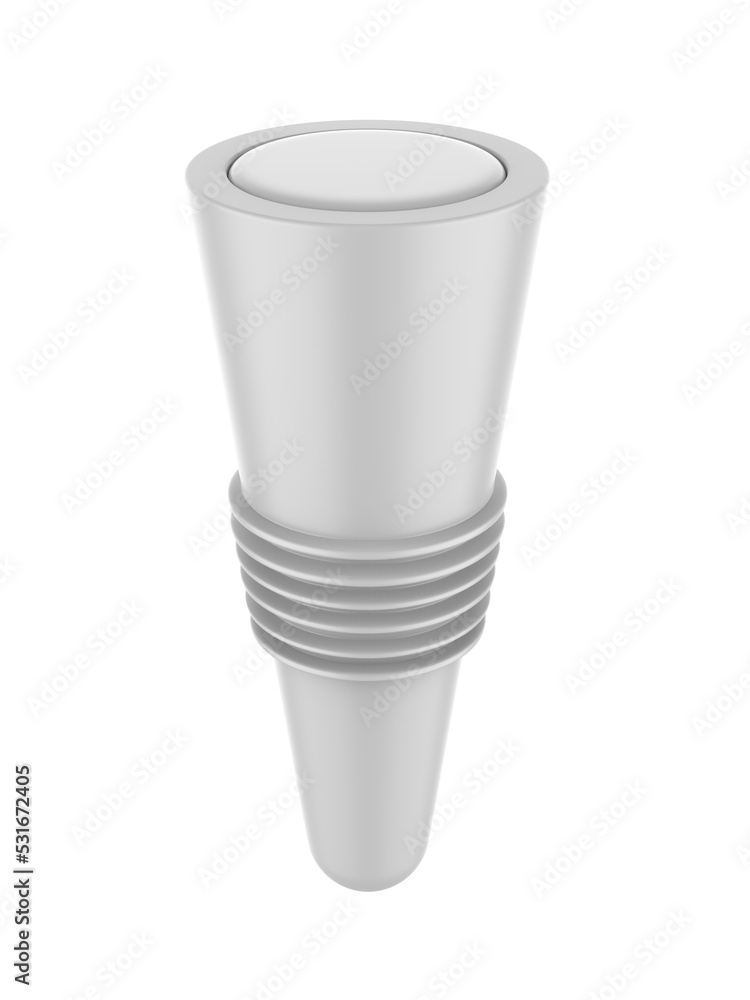 Wine and Beverage Bottle Reusable Silicone Cap Stopper Mock Up. 3d Render Illustration. Wine and Beverage Bottle Reusable Silicone Cap Stopper Mock Up. 3d Render Illustration.
