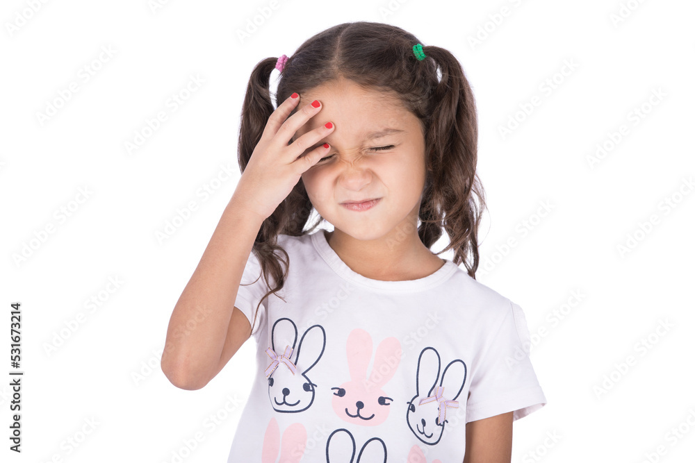 Suffering from a headache Suffering from a headache
