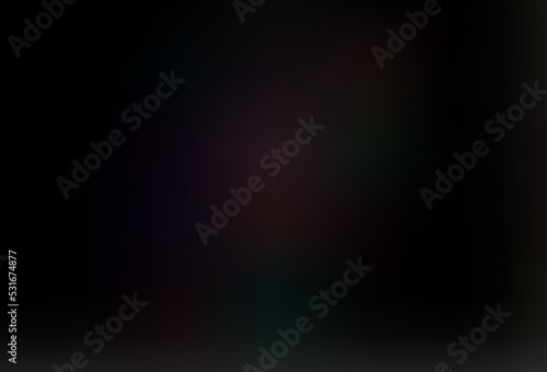 Dark Silver, Gray vector abstract blurred template.