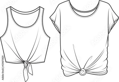 women crop top, half arm and sleeveless shirt,
halbärmliges und ärmelloses T-Shirt