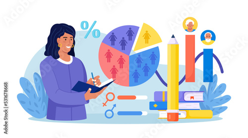 Sociology, demography. Scientist study of society, social relationship and culture. Statistics and sociological survey analysis. Political science and social studies. Social analysis, demographics