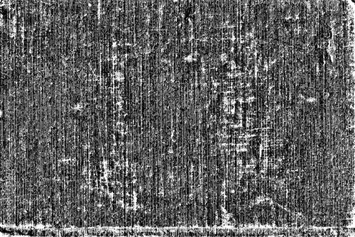 Grunge texture of an old worn binding. Abstract monochrome background of a worn, careless surface. Vector illustration. Overlay template.