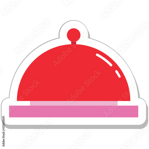 Platter Colored Vector Icon