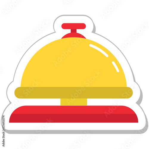 Platter Colored Vector Icon