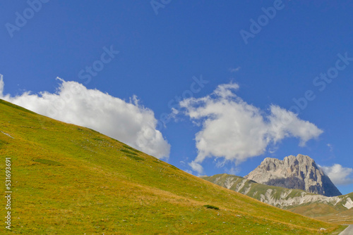 Schilderij op canvas Parco Nazionale Gran Sasso, panorami
