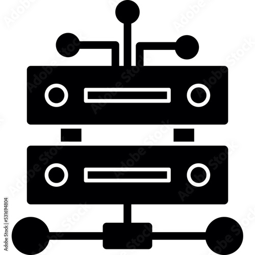 Data Infrastructure Icon