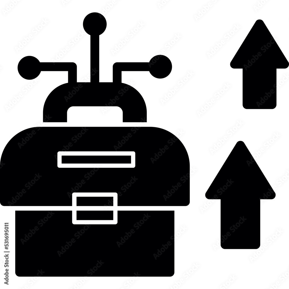 Business Growth Icon Business Growth Icon