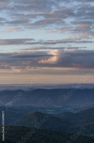 Panorama z połoniny Caryńskiej  © wedrownik52