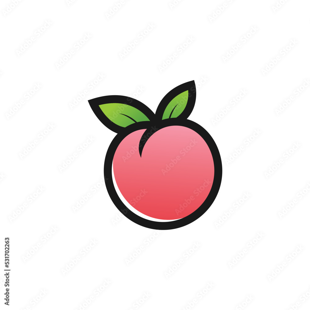 fresh peach logo fresh peach logo