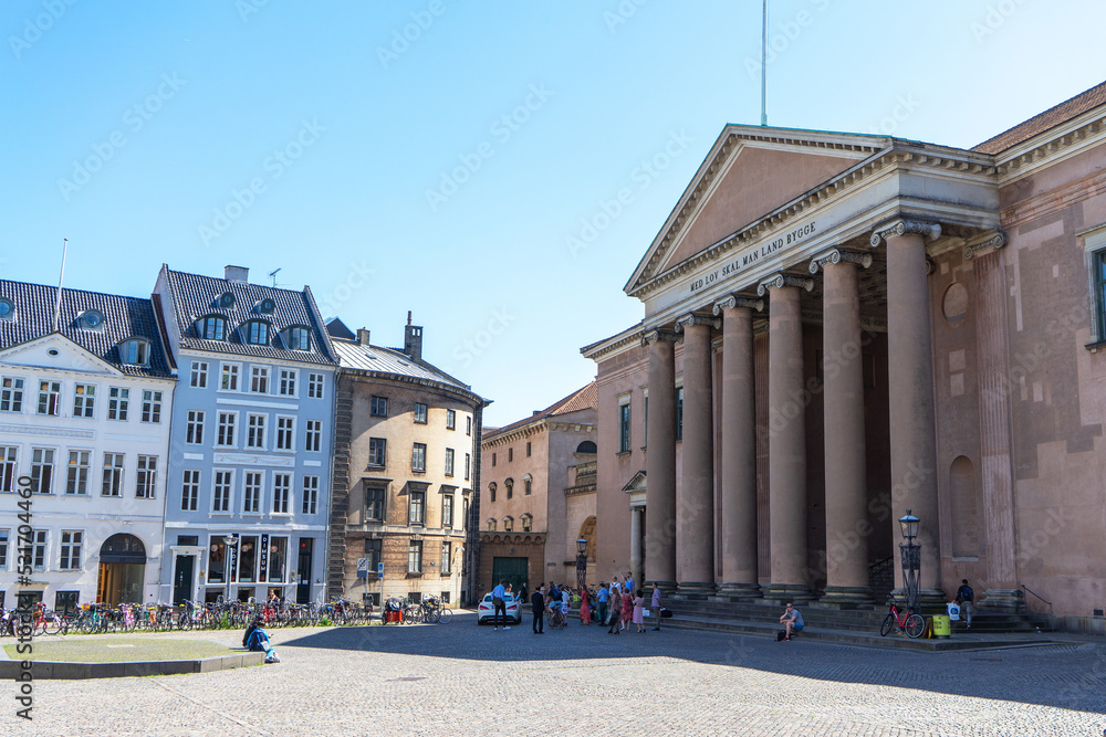 Copenhagen Court House is historic building located on Nytorv in