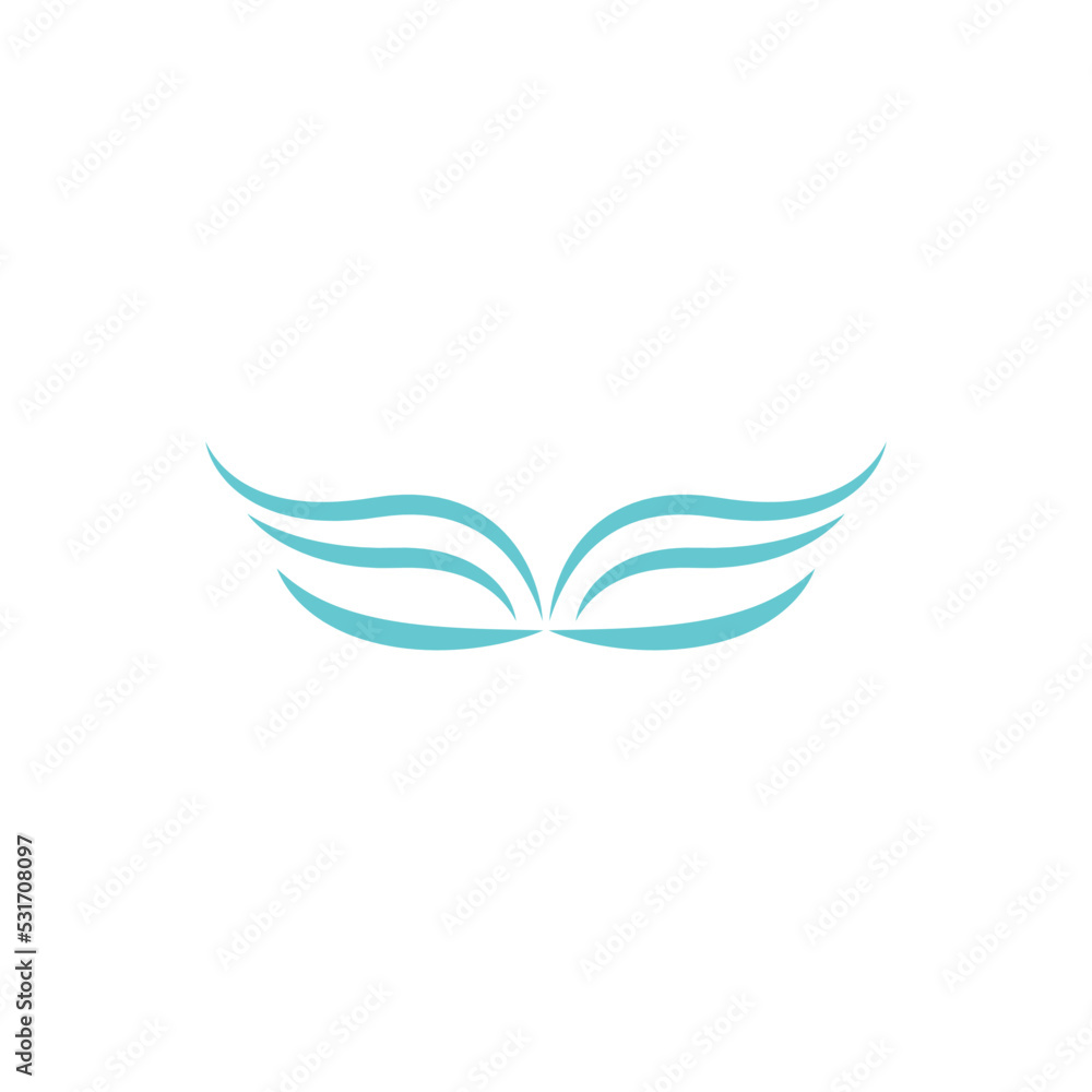 wing icon ilustration vector wing icon ilustration vector