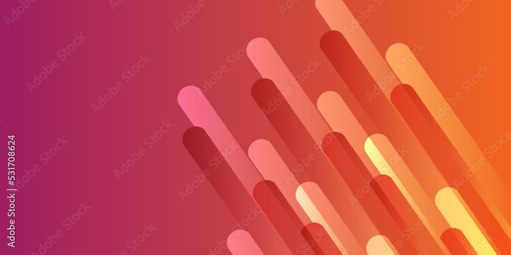 Pink orange background vector