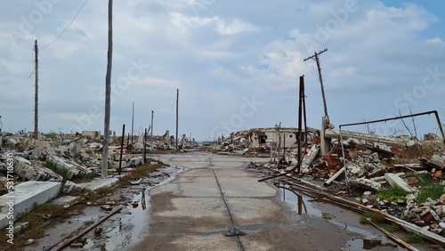 Ruinas de Epecuen. Carhue. Buenos Aires photo