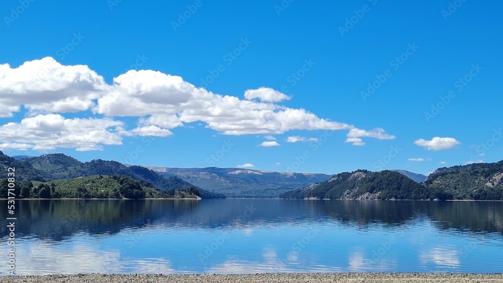 Lago Moquehue. Provincia de Neuquen. Patagonia Argentina