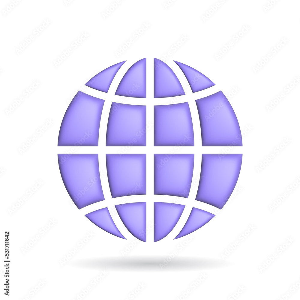 3d rendering gps sign icon. Illustration with shadow isolated on white. 3d rendering gps sign icon. Illustration with shadow isolated on white.