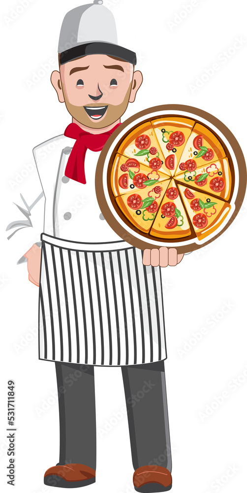 Professional Chef Characters, Restaurant Professional Chef Characters, Restaurant