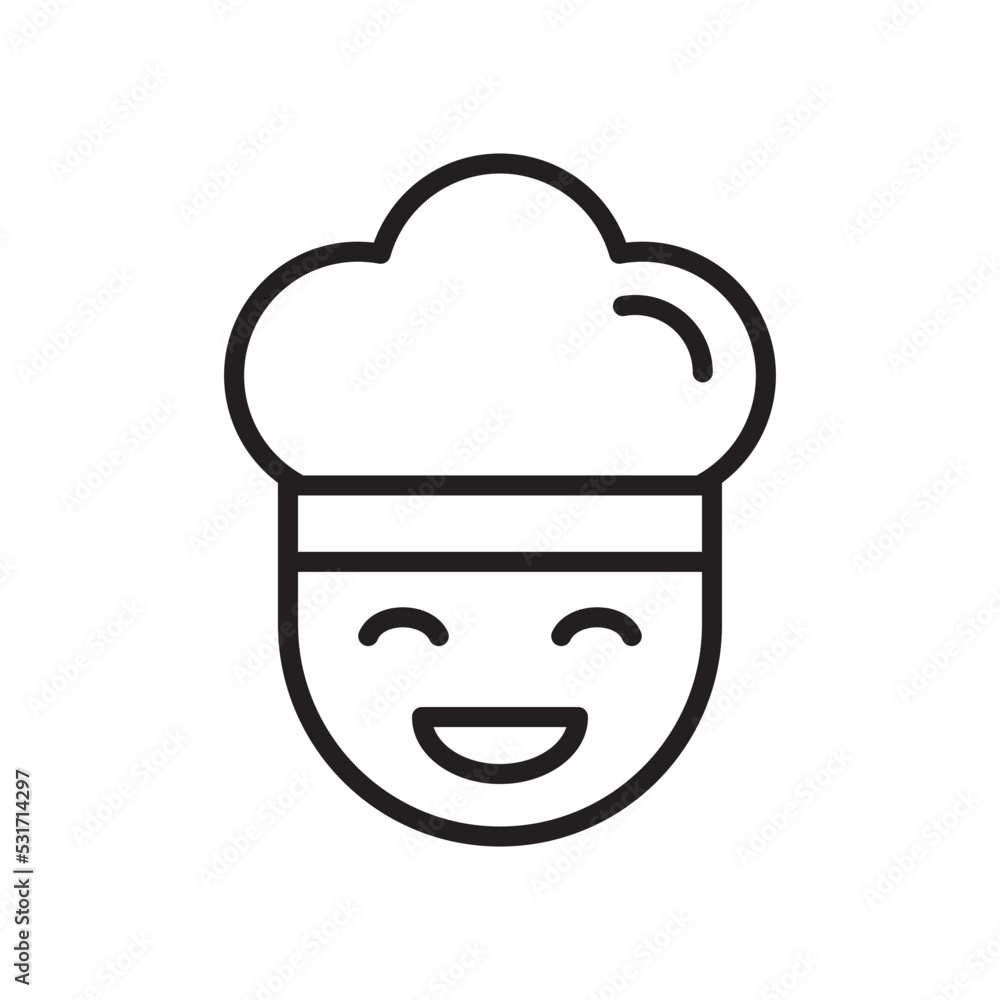 Chef Hat Master Icon Vector Illustration Flat Design Trendy Chef Hat Master Icon Vector Illustration Flat Design Trendy