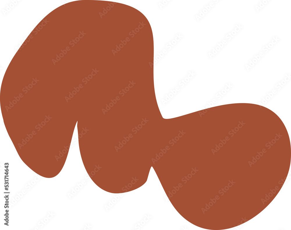 Abstract Organic Shape Vector Illustration Abstract Organic Shape Vector Illustration