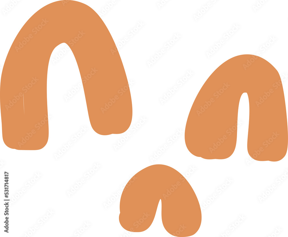 Abstract Organic Shape Vector Illustration Abstract Organic Shape Vector Illustration