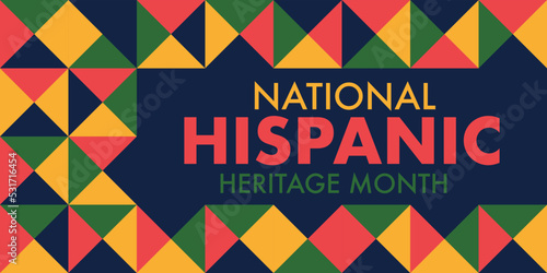 National Hispanic heritage month