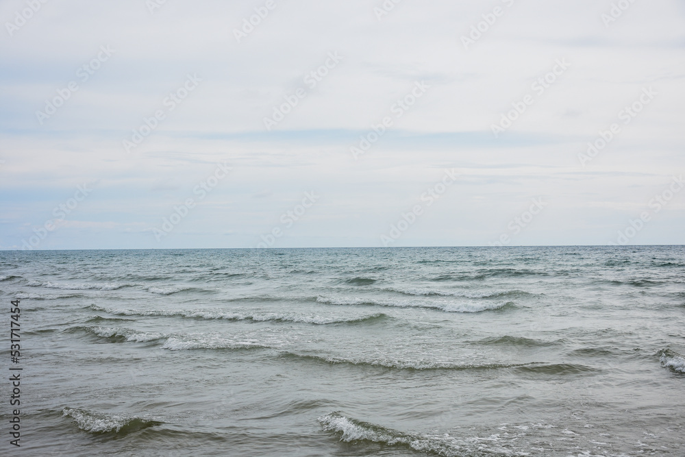 sand on the beach is natural for the background