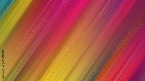 abstract vibrant slanting lines background. gradient design wallpaper. graphic illustration with speedily style texture and geometric strips pattern 3D illustration (1)