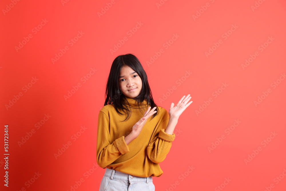 Colorful Asian Kid Colorful Asian Kid