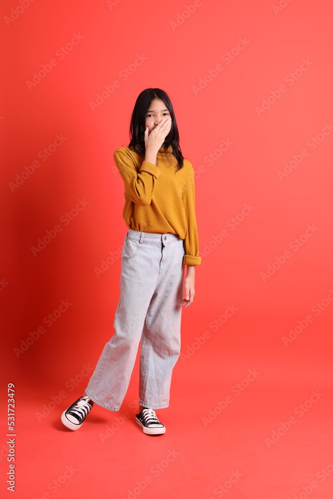 Colorful Asian Kid Colorful Asian Kid