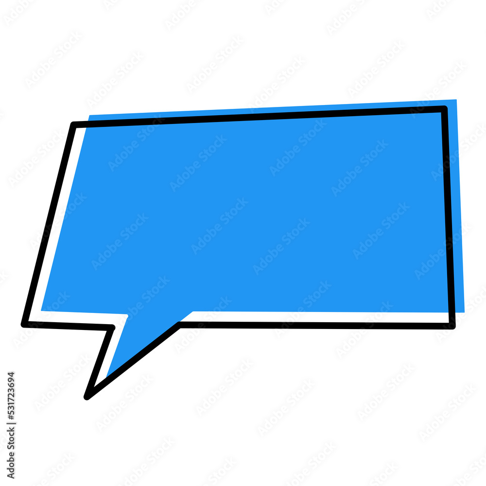 blue speech bubble icon blue speech bubble icon