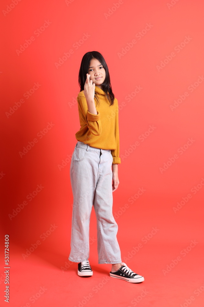 Colorful Asian Kid Colorful Asian Kid