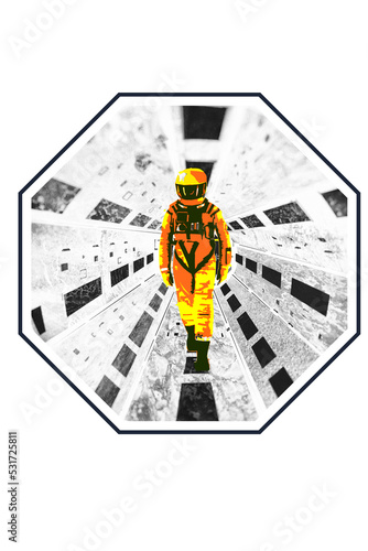 Obraz na plátně Space Odyssee Tribute