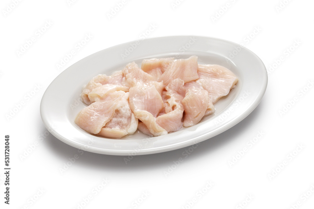 beef rumen (first stomach), raw offal meat before grilling, Korean barbecue ingredient beef rumen (first stomach), raw offal meat before grilling, Korean barbecue ingredient
