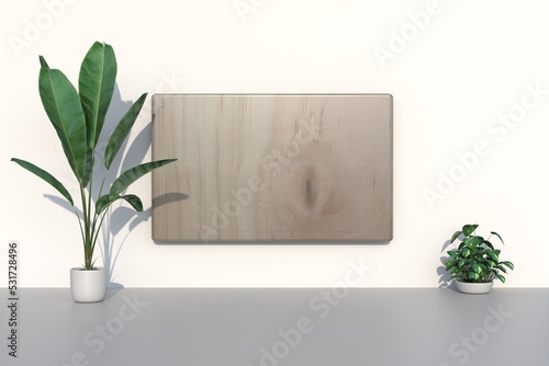 Podium display scene for cosmetic product and packate,3d render. photo