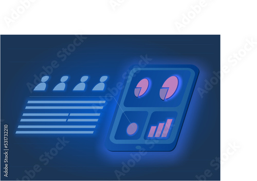 information technology outsourcing, IT consulting, social media, global internet, user maintenance, recruitment in digital technology, laptop with diagram, corporate communications
