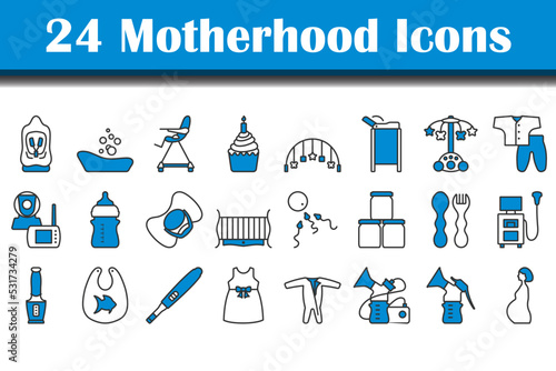 Motherhood Icon Set
