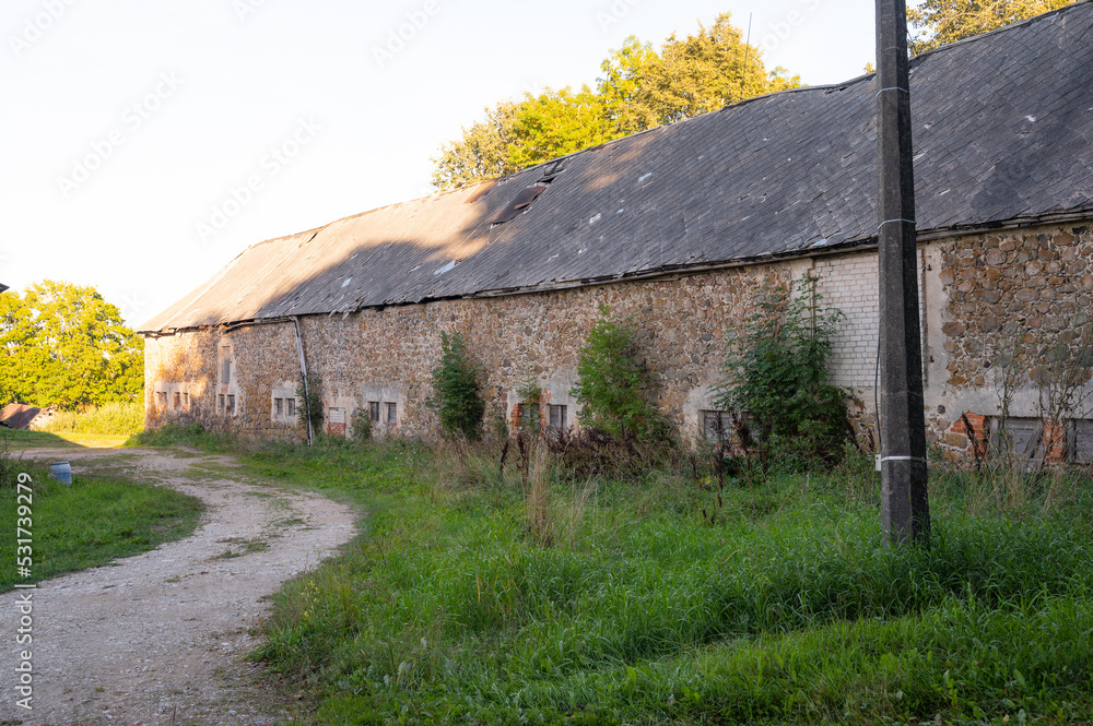 Fototapeta premium abandoned farm