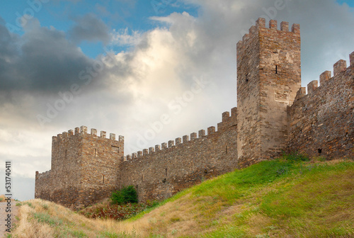 Valokuvatapetti medieval fortress in the Crimea