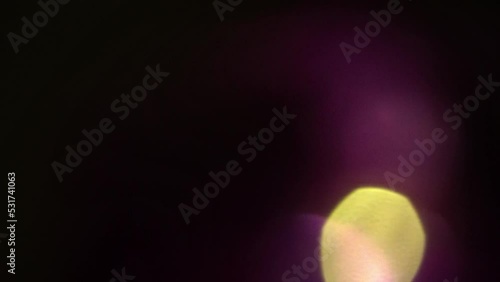 Purple Light Leaks for Transition Effects and Overlay Layers. 4k Real Abstract Optical Glowing Lights.