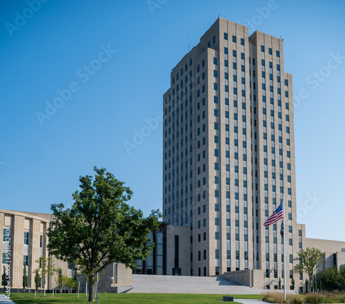 Obraz na plátně North Dakota State Capitol