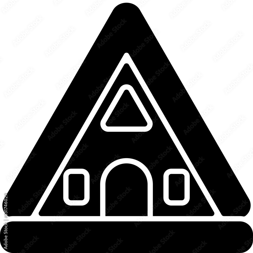 frame house flat icon frame house flat icon