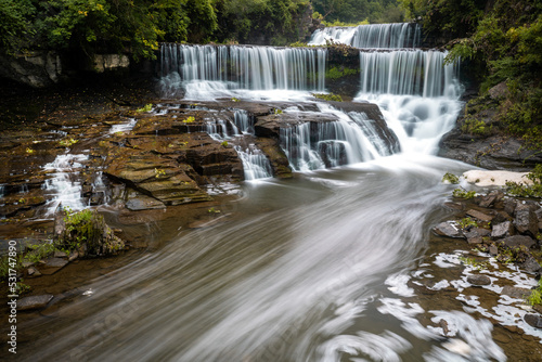 Waterfall in Finger Lakes Region, NY.