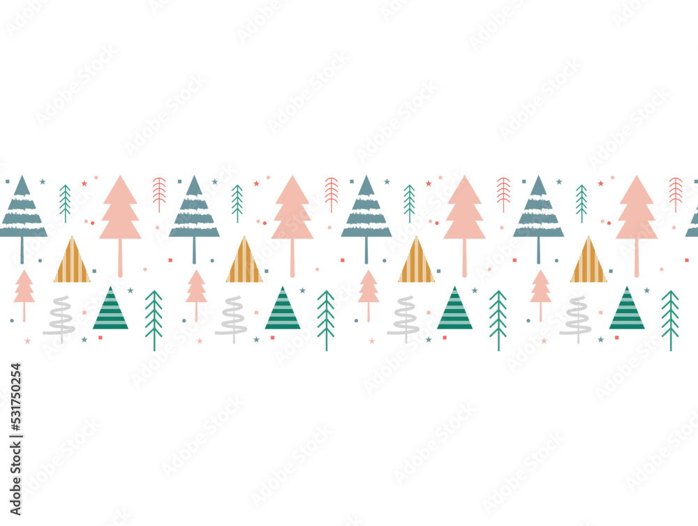 Simple Christmas seamless pattern with geometric motifs. Snowflakes and circles with different ornaments. Magic nature fantasy snowfall texture decoration design Simple Christmas seamless pattern with geometric motifs. Snowflakes and circles with different ornaments. Magic nature fantasy snowfall texture decoration design