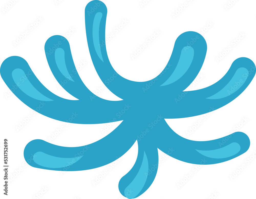 Seaweeds corals Sea Plant. Vector illustration Seaweeds corals Sea Plant. Vector illustration