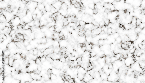Marble texture for background. White and black color marble texture with silver.