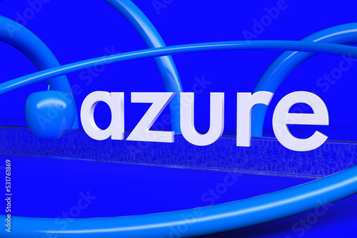 Azure shades with apple