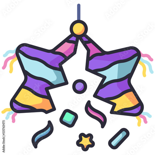 pinata open icon