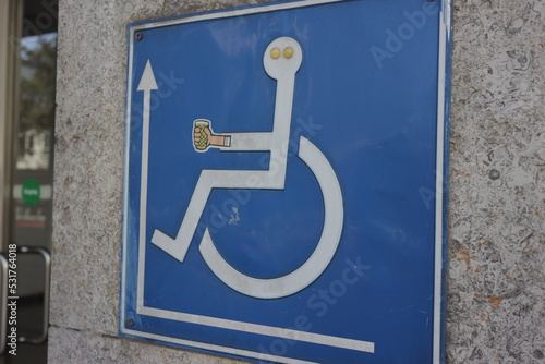 Disabled Streetart