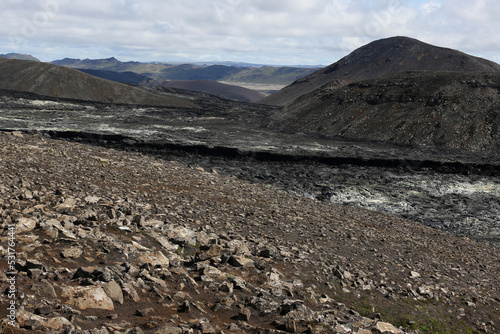 The Geldingadalir volcano site in Iceland. This was shot August 1, 2022, several days before it started erupting again.